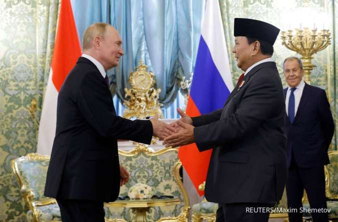 Jumpai Presiden Vladimir Putin, Menhan Prabowo Ungkapkan Gagasan Membuka Program Beasiswa ke Rusia