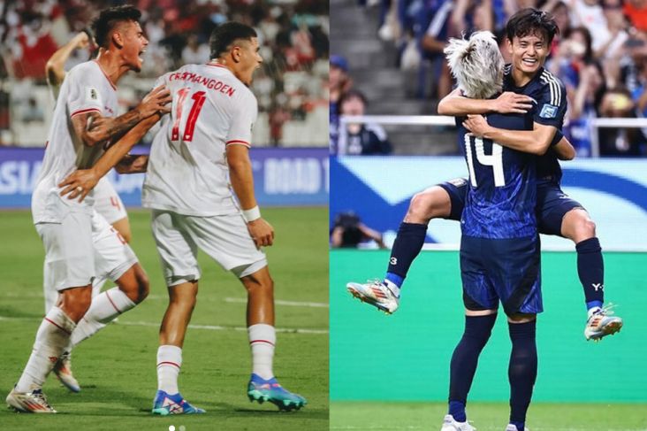 5 In 5 Out Pemain Tim nasional Indonesia versus Jepang